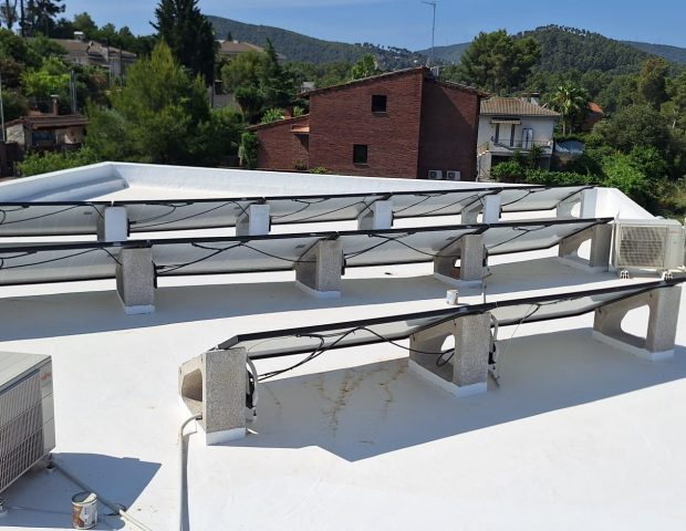 Impermeabilización termoreflectante en vivienda en Cervelló